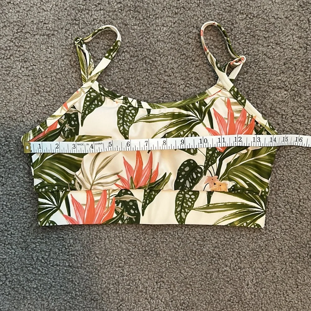 NWOT Lime Ricki Tropical Bralette M